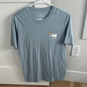 GOAT Blue Short Sleeve Tee